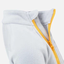 WEDZE KIds' Ski & Sled Fleece Snowsuit - Midwarm Grey -WEDZE SHOP kids ski sled fleece snowsuit midwarm grey 5