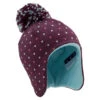 WEDZE Kids' Ski Hat - Warm Purple
