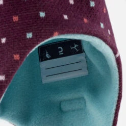 WEDZE Kids' Ski Hat - Warm Purple -WEDZE SHOP kids ski sled hat simple warm purple blue 6