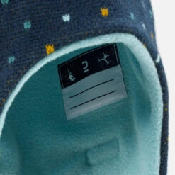 WEDZE Kids' Ski Hat - Warm Blue -WEDZE SHOP kids ski sledding hat simple warm blue 5