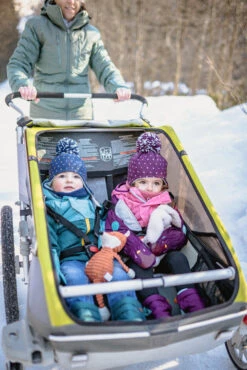 WEDZE Kids' Ski Hat - Warm Blue -WEDZE SHOP kids ski sledding hat simple warm blue 8