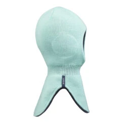 WEDZE Kids’ Ski/Sledding Reversible Balaclava - Blue/Green -WEDZE SHOP kids ski sledding reversible balaclava blue green 4