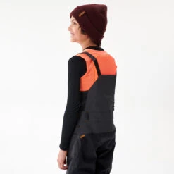 Kids' Snowboard Bib Pants - 500 Black -WEDZE SHOP kids snowboard bib pants bib 500 black 10