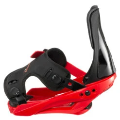 Kids’ Snowboard Bindings S - Faky Black/Red -WEDZE SHOP kids snowboard bindings s faky black red 2