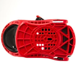 Kids’ Snowboard Bindings S - Faky Black/Red -WEDZE SHOP kids snowboard bindings s faky black red 6