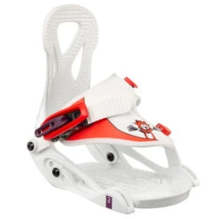 Kids’ Snowboard Bindings XS - Faky White/Red