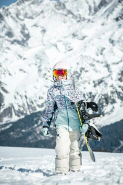 Kids' Snowboard Jacket - SNB 500 Blue 31 Kids' Snowboard Jacket - SNB 500 Blue -WEDZE SHOP kids snowboard jacket snb 500 blue 14