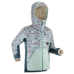 Kids' Snowboard Jacket - SNB 500 Blue