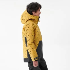 Kids’ Snowboard Jacket – SNB 500 Yellow 21 Kids’ Snowboard Jacket – SNB 500 Yellow -WEDZE SHOP kids snowboard jacket snb 500 yellow 2
