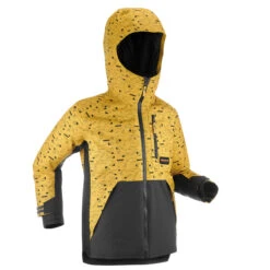 Kids’ Snowboard Jacket – SNB 500 Yellow