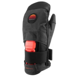 Kids' Snowboard Protective Mittens - MI 500 Black