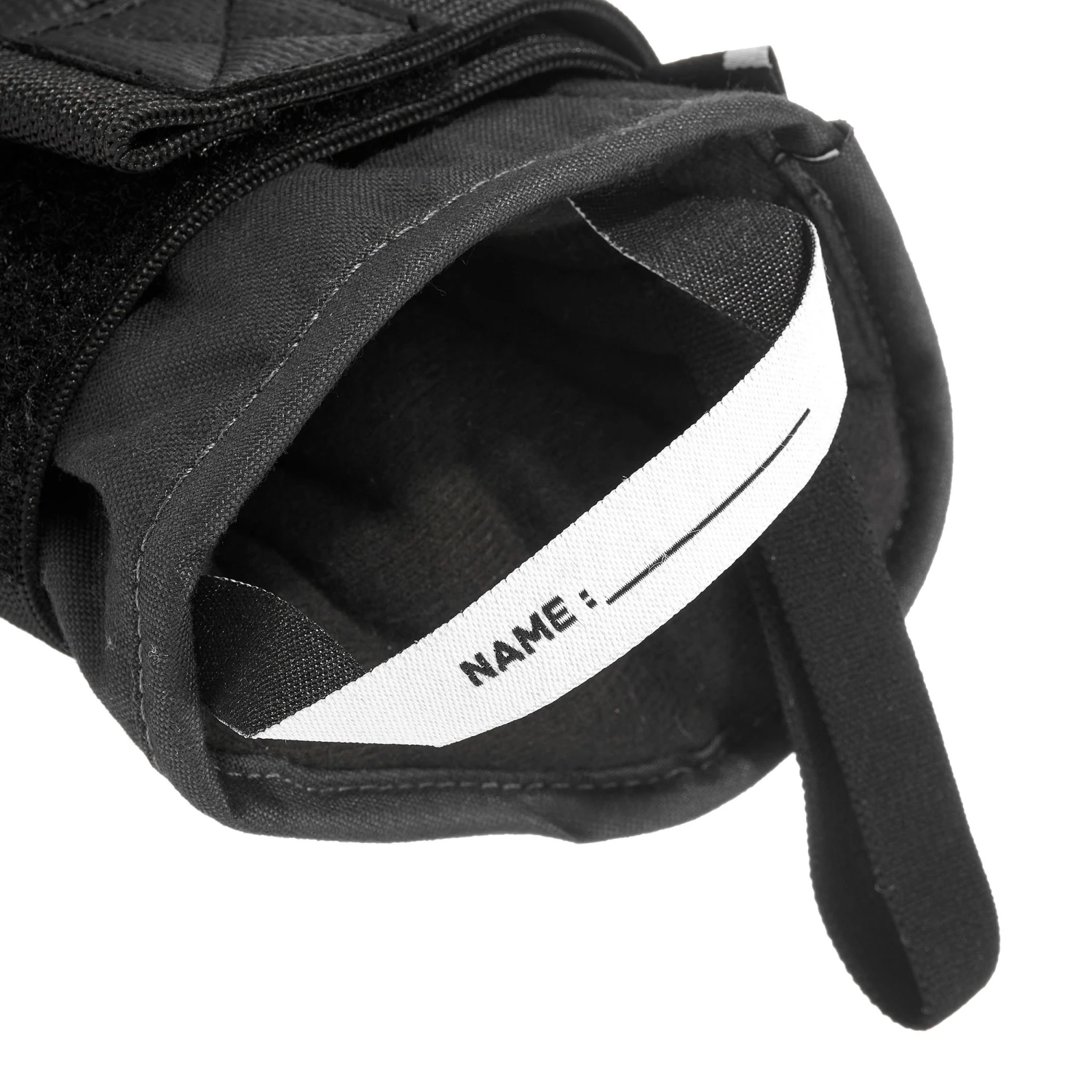 Kids' Snowboard Protective Mittens - MI 500 Black 4 Kids' Snowboard Protective Mittens - MI 500 Black - Image 4