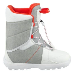 Kids’ Snowboarding Boots - Indy 100 -WEDZE SHOP kids snowboard quick fastening boots indy 100 3