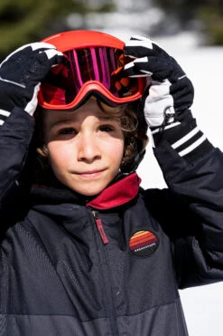 Kids’ Snowboard Jacket – SNB 100 Black -WEDZE SHOP kids snowboard ski jacket snb 100 black 15