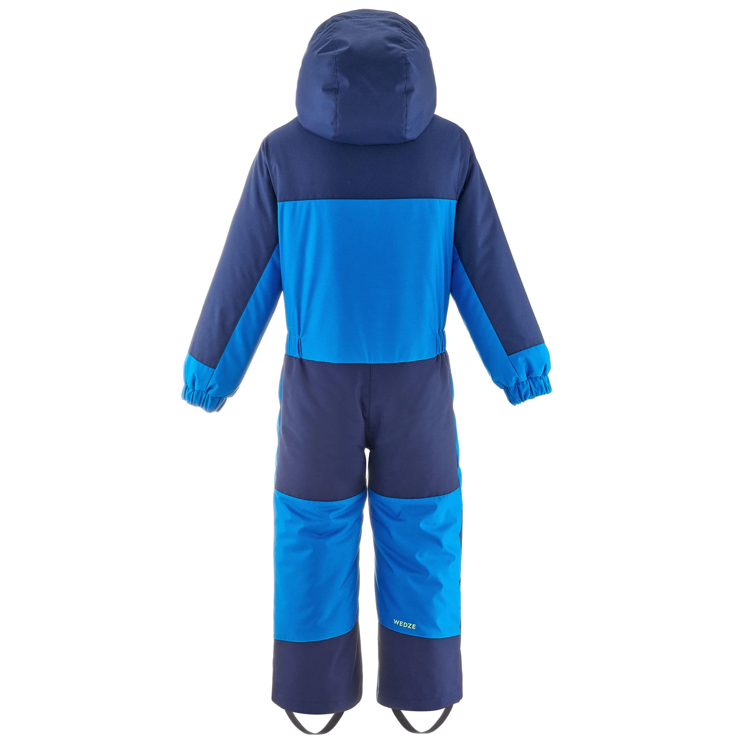 WEDZE Kids’ Waterproof Ski Snowsuit - 100 Blue 4 WEDZE Kids’ Waterproof Ski Snowsuit - 100 Blue - Image 4