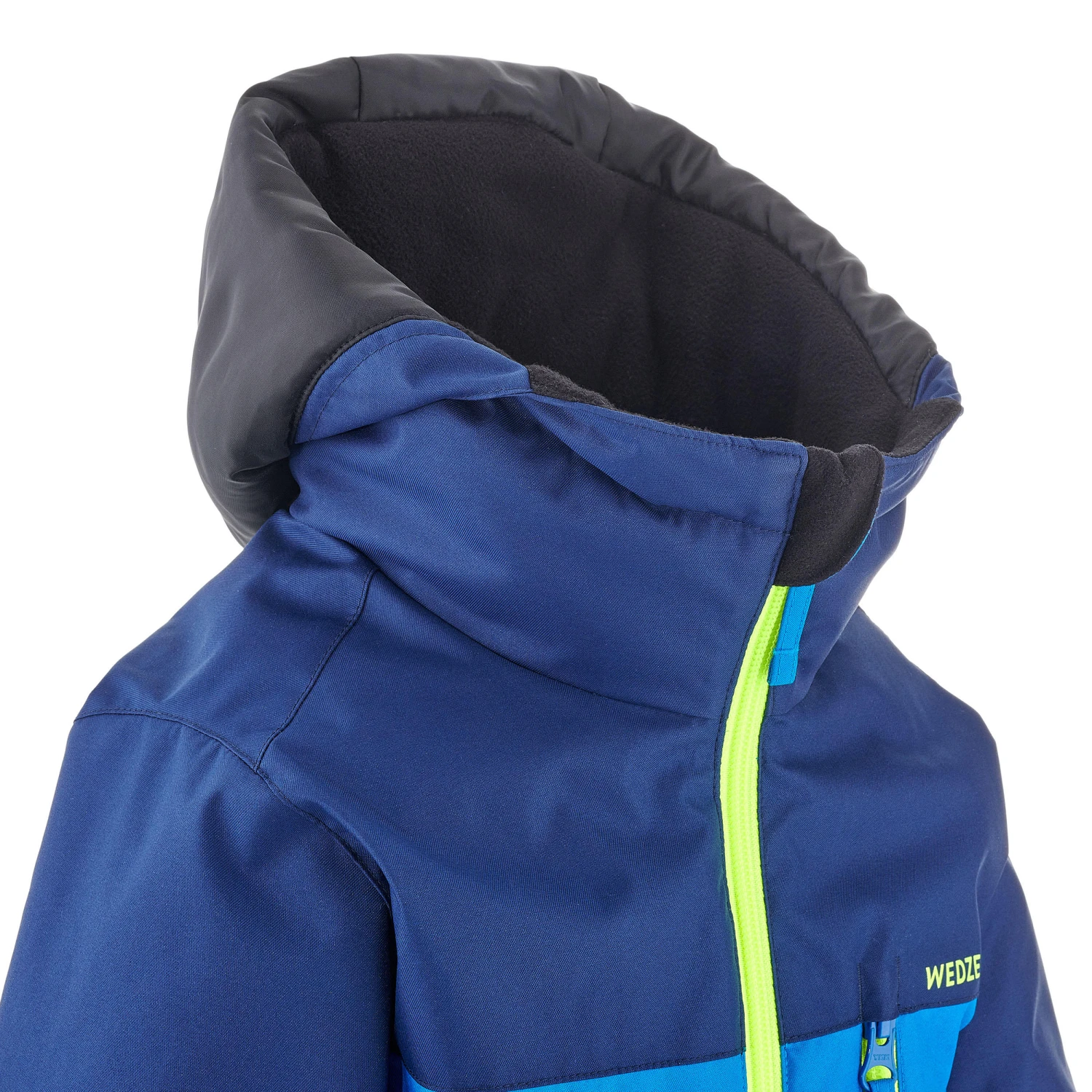 WEDZE Kids’ Waterproof Ski Snowsuit - 100 Blue 7 WEDZE Kids’ Waterproof Ski Snowsuit - 100 Blue - Image 7
