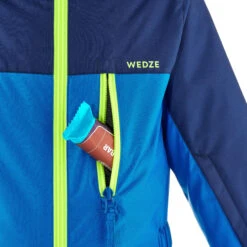 WEDZE Kids’ Waterproof Ski Snowsuit - 100 Blue 16 WEDZE Kids’ Waterproof Ski Snowsuit - 100 Blue -WEDZE SHOP kids snowsuit 100 blue 7