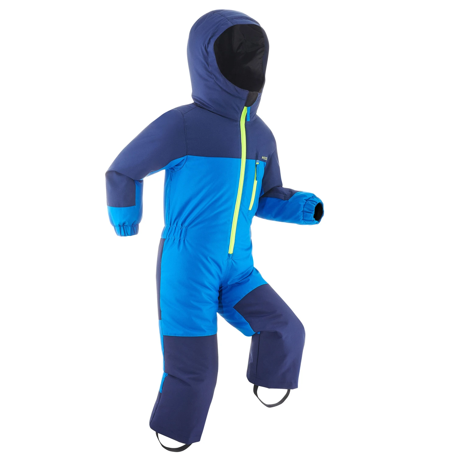 WEDZE Kids’ Waterproof Ski Snowsuit - 100 Blue 1 WEDZE Kids’ Waterproof Ski Snowsuit - 100 Blue