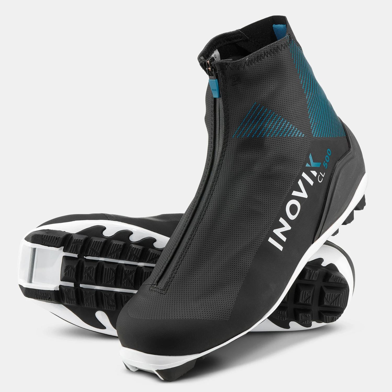 Men's Classic Cross-country Ski Boots - XC S 500 Black 7 Men's Classic Cross-country Ski Boots - XC S 500 Black - Image 7