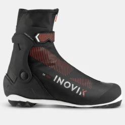 Men's Cross-country Skate Skiing Boots - XC S 500 Black -WEDZE SHOP men s cross country skate skiing boots xc s 500 black 3