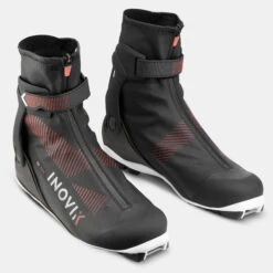 Men's Cross-country Skate Skiing Boots - XC S 500 Black -WEDZE SHOP men s cross country skate skiing boots xc s 500 black 4