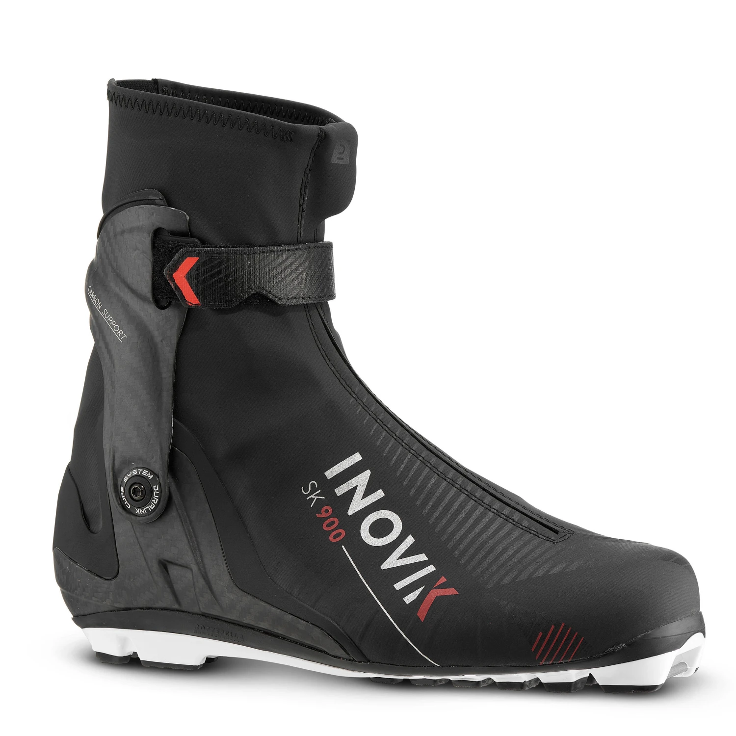 Men's Cross-Country Skate Skiing Boots - XC S 900 Black 1 Men's Cross-Country Skate Skiing Boots - XC S 900 Black