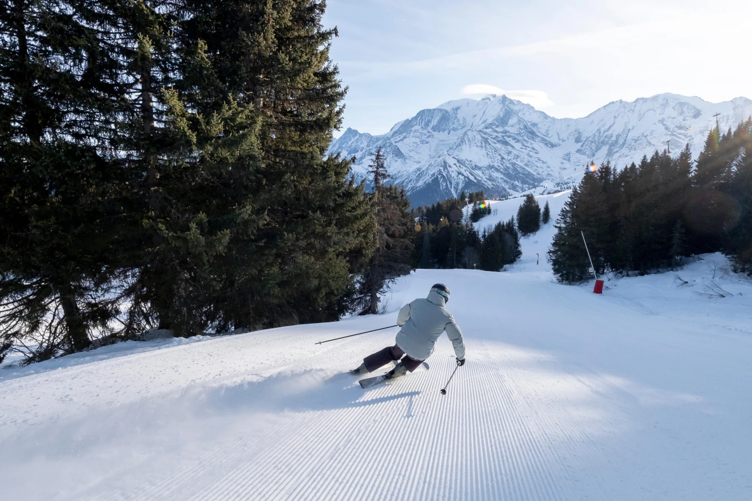 WEDZE Men’s Downhill Skis With Bindings - Boost 580 Grey 11 WEDZE Men’s Downhill Skis With Bindings - Boost 580 Grey - Image 11