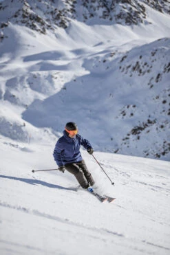 WEDZE Downhill Skis With Bindings – Cross 550+ Black -WEDZE SHOP men s downhill skis with bindings cross 550 black 16