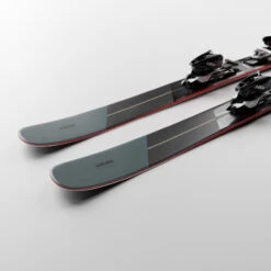 WEDZE Freeride Skis And Bindings - Slash 100 -WEDZE SHOP men s freeride skis with binding fr 500 slash black 1