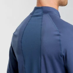 WEDZE Men's Ski Base Layer Top - BL 500 Blue 11 WEDZE Men's Ski Base Layer Top - BL 500 Blue -WEDZE SHOP men s ski base layer top bl 500 blue 5