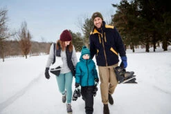 Men's Warm Ice Skates - FIT 520 Warm Black/Yellow -WEDZE SHOP men s warm ice skates fit 520 warm black yellow 12