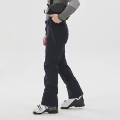 WEDZE Men's Downhill Ski Pants - 580 Blue -WEDZE SHOP men s warm ski pants 580 navy blue 2