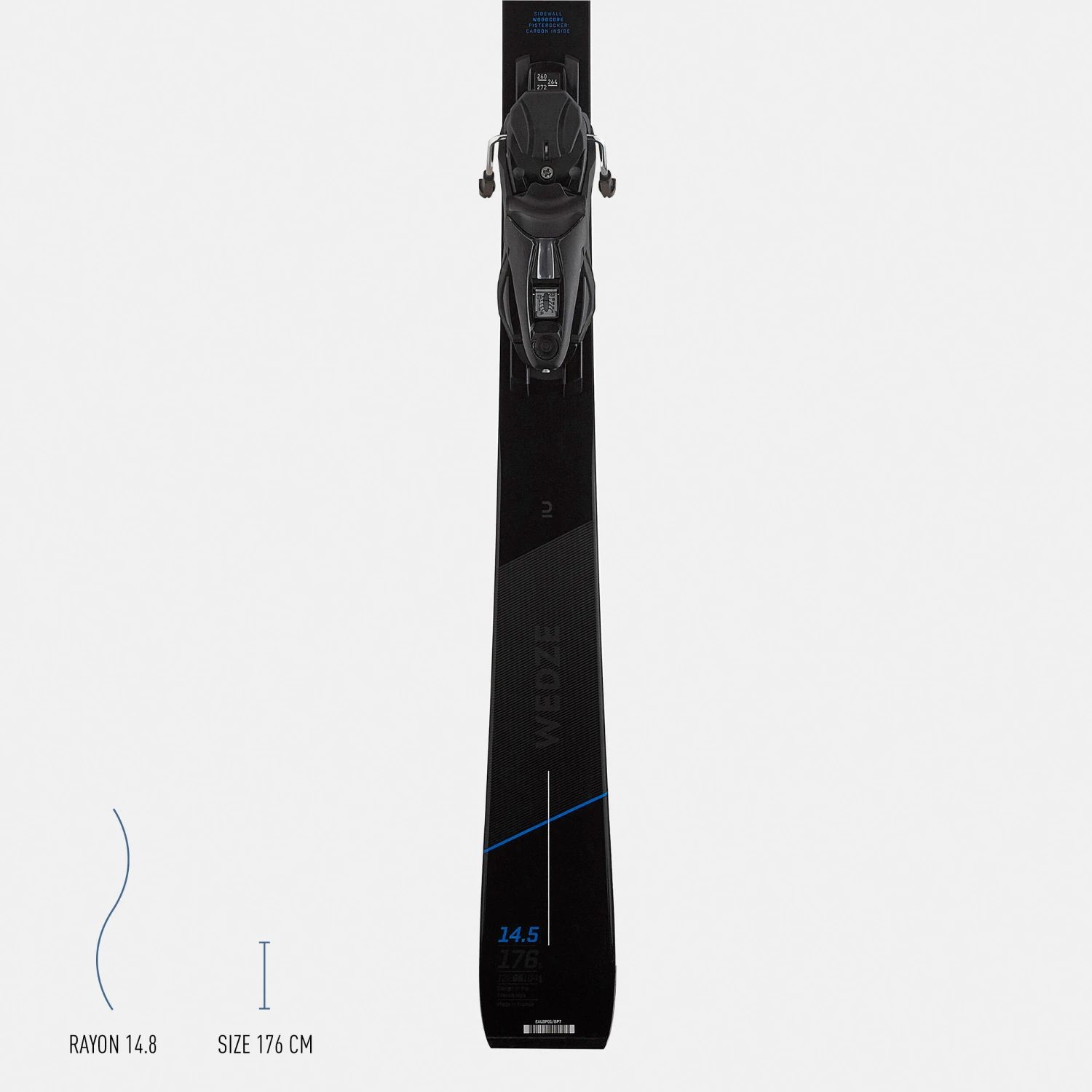 WEDZE Men’s Downhill Skis With Bindings - Boost 900 20 WEDZE Men’s Downhill Skis With Bindings - Boost 900 - Image 20