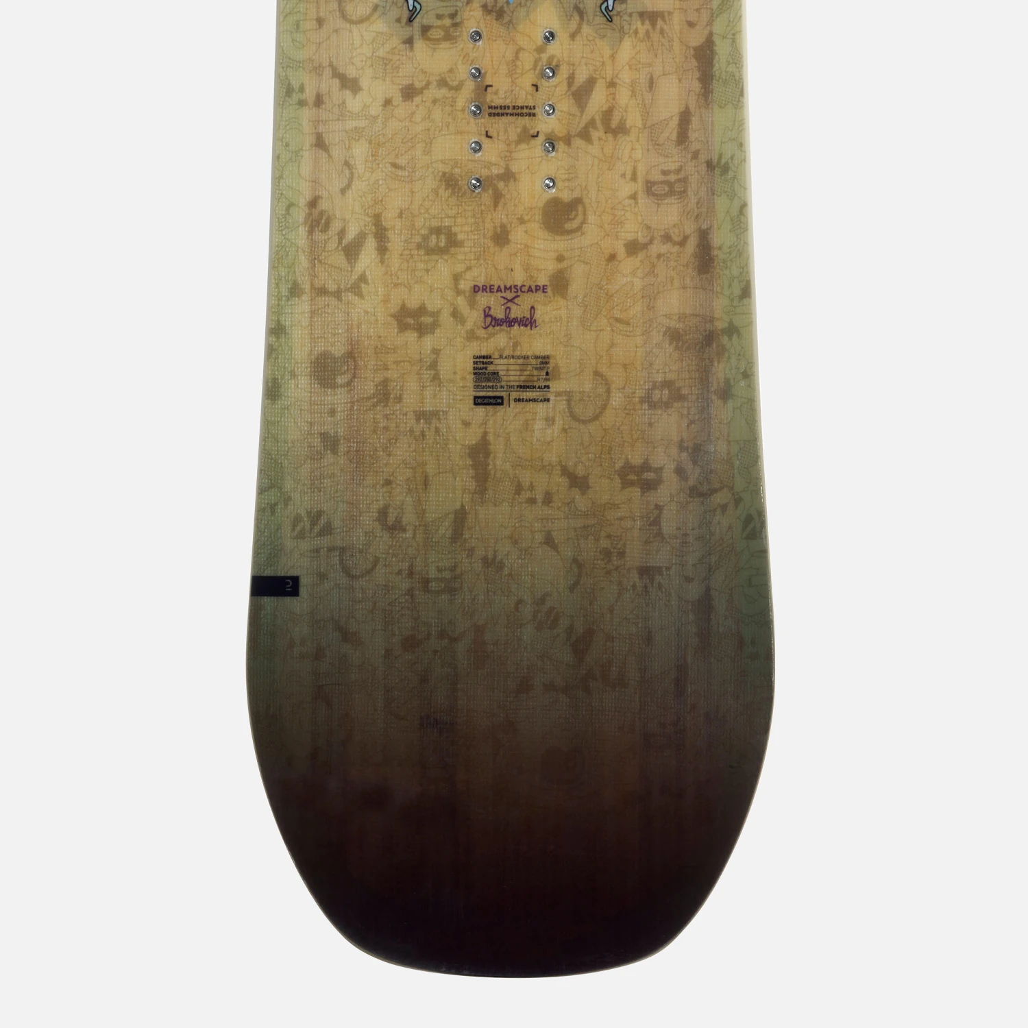 Men’s Freestyle Snowboard - Endzone 500 8 Men’s Freestyle Snowboard - Endzone 500 - Image 8