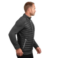 WEDZE Men’s Midlayer Ski Jacket – 900 Black -WEDZE SHOP mens midlayer ski jacket 900 black 7