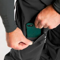 WEDZE Men’s Ski Bib Pants - FR 900 Beige -WEDZE SHOP mens ski bib pants fr 900 beige 7