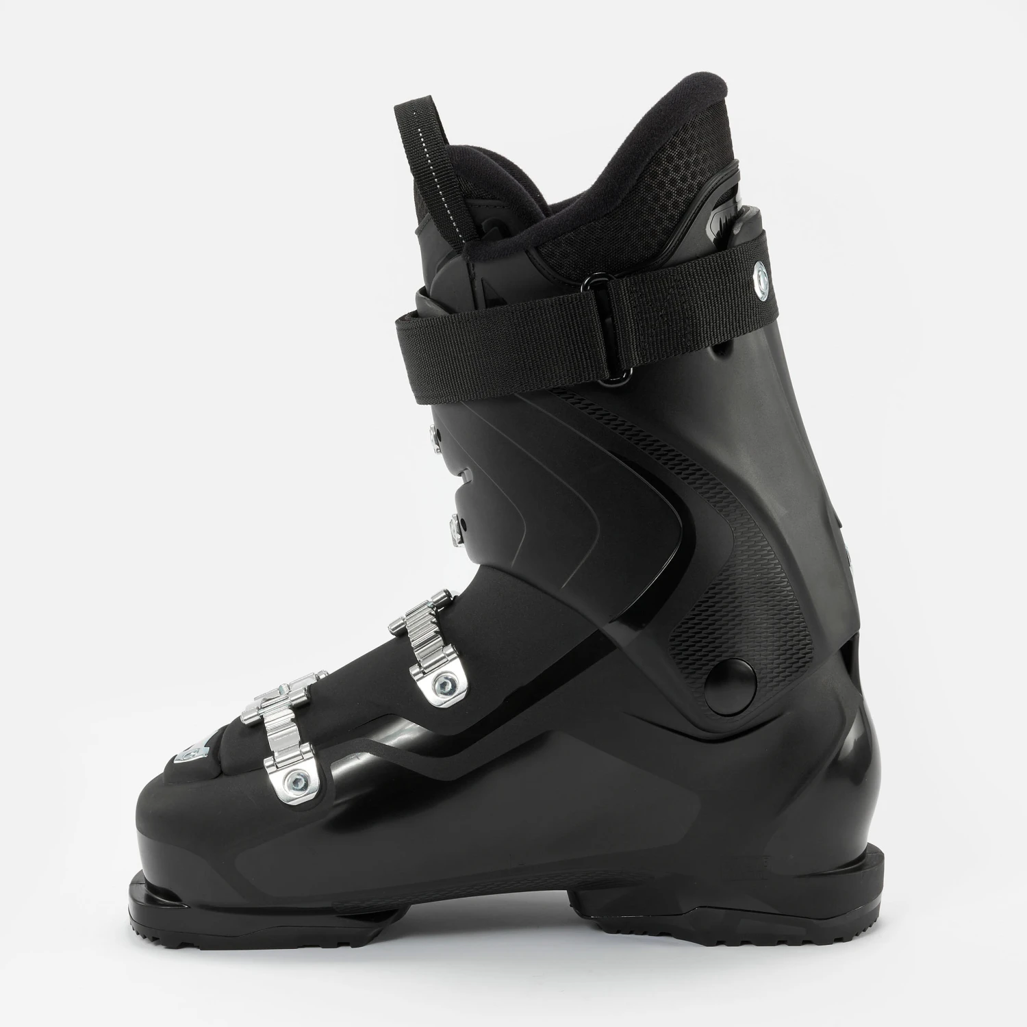 WEDZE Men’s Ski Boots – 500 Black 4 WEDZE Men’s Ski Boots – 500 Black - Image 4