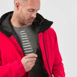 WEDZE Men’s Downhill Ski Jacket - 100 Red -WEDZE SHOP mens ski jacket 100 red 7