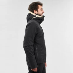 WEDZE Men’s Ski Jacket - 980 Black 37 WEDZE Men’s Ski Jacket - 980 Black -WEDZE SHOP mens ski jacket 980 black 17