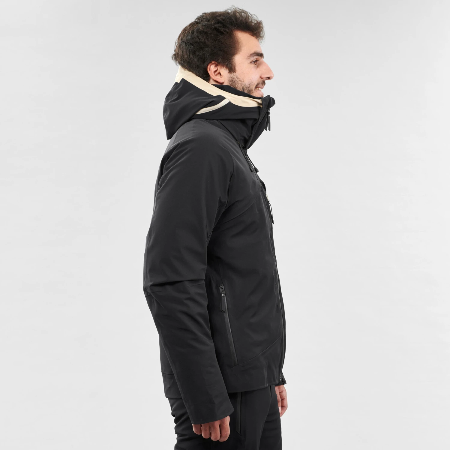 WEDZE Men’s Ski Jacket - 980 Black 18 WEDZE Men’s Ski Jacket - 980 Black - Image 18