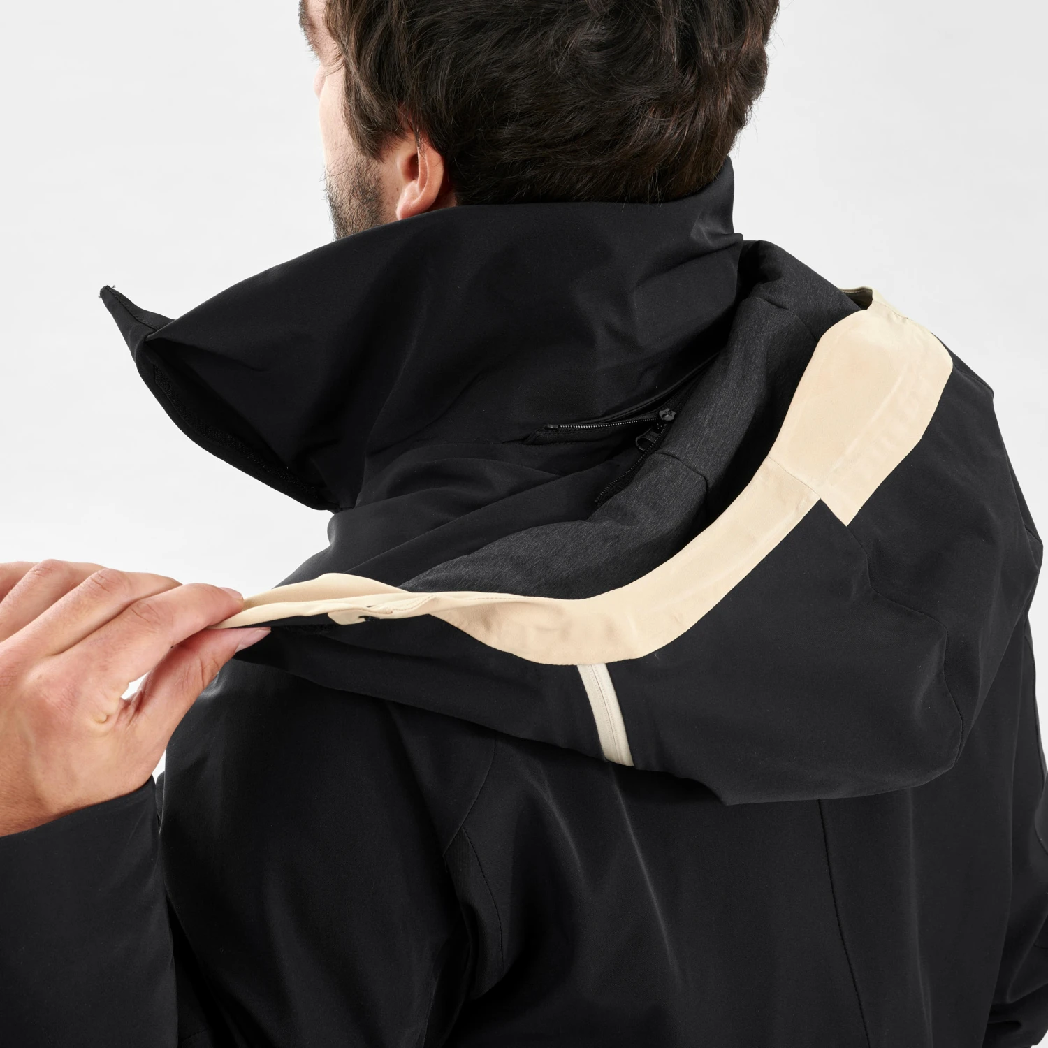 WEDZE Men’s Ski Jacket - 980 Black 20 WEDZE Men’s Ski Jacket - 980 Black - Image 20