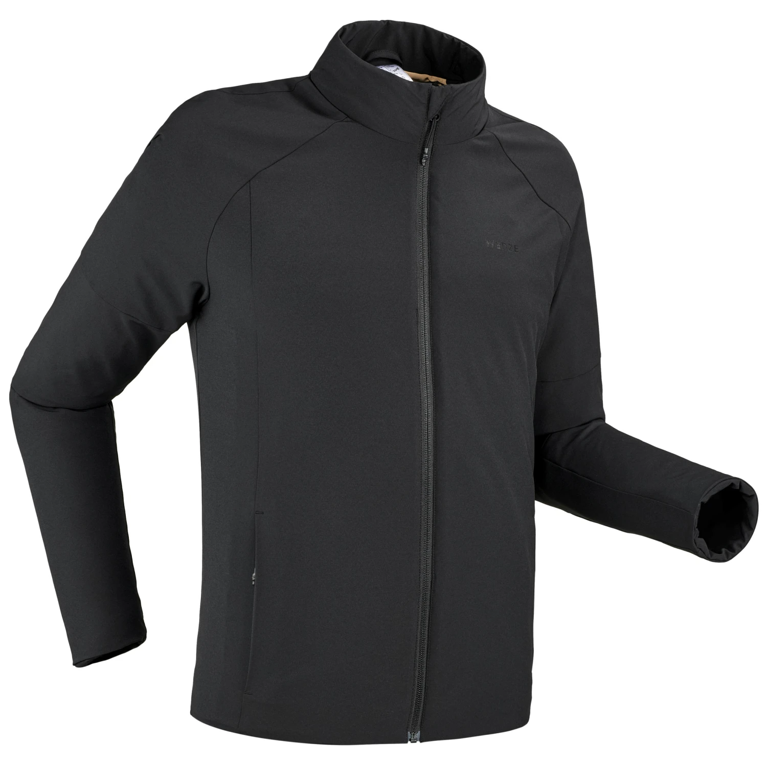 WEDZE Men’s Ski Jacket - 980 Black 6 WEDZE Men’s Ski Jacket - 980 Black - Image 6