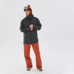 WEDZE Men’s Ski Jacket - FR 500 Grey 15 WEDZE Men’s Ski Jacket - FR 500 Grey -WEDZE SHOP mens ski jacket fr 500 grey 2