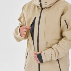 WEDZE Men’s Ski Jacket - FR 900 Beige 28 WEDZE Men’s Ski Jacket - FR 900 Beige -WEDZE SHOP mens ski jacket fr900 beige 10