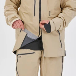 WEDZE Men’s Ski Jacket - FR 900 Beige 27 WEDZE Men’s Ski Jacket - FR 900 Beige -WEDZE SHOP mens ski jacket fr900 beige 9