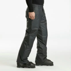 WEDZE Men’s Ski Pants - 100 Black 13 WEDZE Men’s Ski Pants - 100 Black -WEDZE SHOP mens ski pants 100 black 4