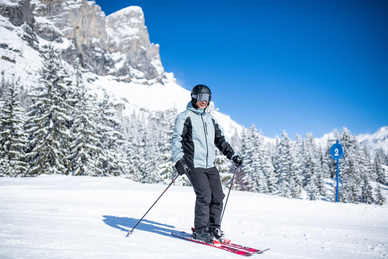 WEDZE Men's Ski Pants - 180 Black 9 WEDZE Men's Ski Pants - 180 Black - Image 9