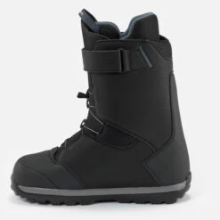 Men's Snowboard Boots - All Road 500 Black 17 Men's Snowboard Boots - All Road 500 Black -WEDZE SHOP mens snowboard boots all road500 black 2