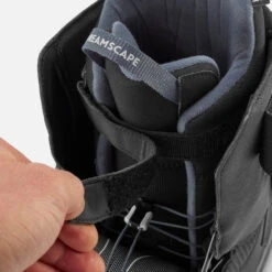 Men's Snowboard Boots - All Road 500 Black 23 Men's Snowboard Boots - All Road 500 Black -WEDZE SHOP mens snowboard boots all road500 black 8