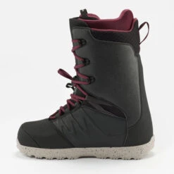 Men’s Snowboard Boots - Endzone Black 18 Men’s Snowboard Boots - Endzone Black -WEDZE SHOP mens snowboard boots endzone black 2